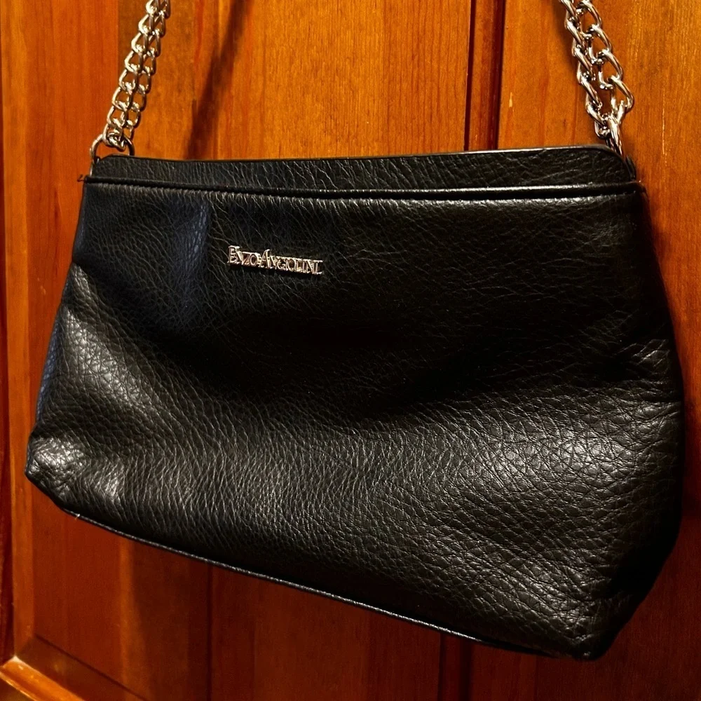 Enzo Angiolini Small Crossbody Bag Black